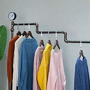 Image result for Short Clothes Rackhigher Hangers
