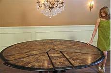 84 Round Dining Table Opens Spacious Hang Out Point HomesFeed