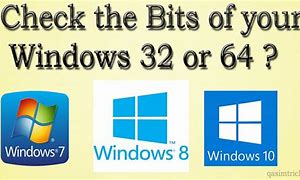 Image result for How to Check Window Bit