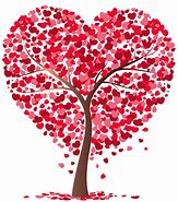 Image result for Heart Tree Drawing