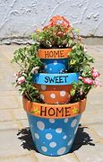Image result for Small Clay Flower Pots