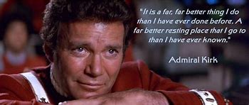 Image result for Star Trek II the Wrath of Khan Quotes