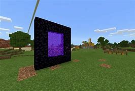 Image result for Minecraft Nether Portal Block