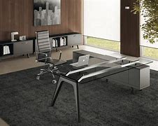 Image result for glass top executive desk