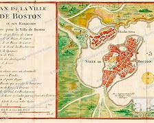Image result for 18th Century Boston Map