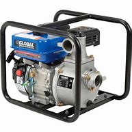 Image result for Global Industrial® Portable Gasoline Water Pump, 2 Intake/Outlet, 7HP