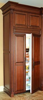 Image result for Refrigerator Wood Door Panel Kit