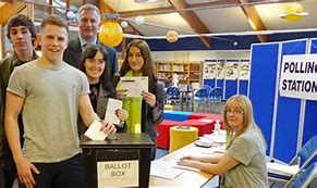 Image result for Young People Voting