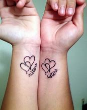 Image result for Best Friend Sister Tattoo Ideas