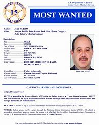 Image result for 15 Most Wanted List