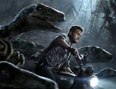 Image result for Chris Pratt Riding a Raptor