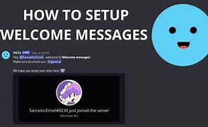 Image result for Discord Welcome Text