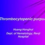 Image result for Idiopathic Thrombocytopenic Purpura CT