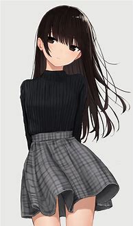Image result for Anime Girl Crop Top Hoodie