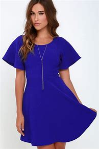 Image result for Cobalt Blue Dress