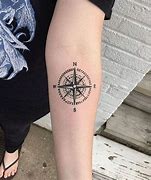 Image result for Simple Compass Tattoo Designs for Women