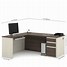 Image result for L-shaped Desk White Modern