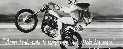 Image result for Evel Knievel Quotes