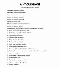 Image result for Why Questions to Ponder