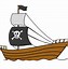 Image result for Pirate Ship Drawing Template