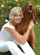 Image result for Photo of the Dog with the Blue Orb of Olivia Newton-John