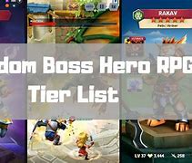 Image result for Kingdom of Hero Tier List