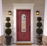Image result for Home Depot Exterior Doors with Glass