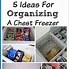 Image result for Bins and Baskets for Chest Freezer