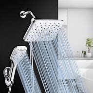 Image result for rainfall shower head brushed nickel