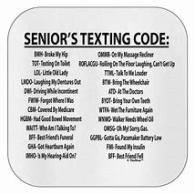 Image result for Old Folks Texting Codes