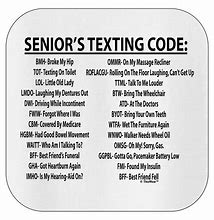 Image result for Senior Texting Abbreviations