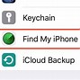 Image result for Turn Off iCloud Find My iPhone