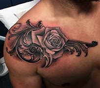 Image result for Rose Tattoos for Men Back