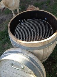 Image result for Wine Barrel Cold Smoker