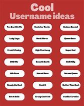 Image result for Create Username Ideas