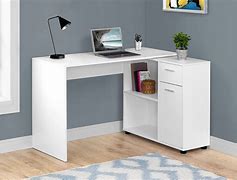 Image result for Compact L-shaped Computer Desk