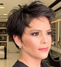 Image result for Short Messy Hairstyles for Women Over 50