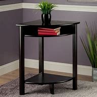 Image result for Wood Corner Table