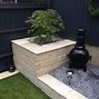 Image result for Paver Patio with Planters