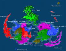 Image result for FFVII World Map