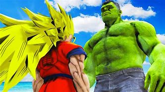 Image result for Goku vs Hulk Death Battle