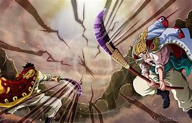 Image result for One Piece Whitebeard vs Akainu