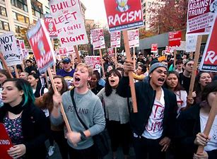 Image result for images anti trump demonstrations