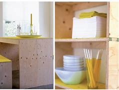Image result for Simple Plywood Desk