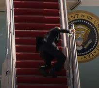 Image result for Biden Falls Down the Stairs