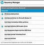 Image result for HP Recovery Manager Windows 1.0 Download