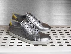 Image result for Men Silver Metallic Sneaker