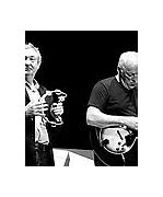 Image result for David Gilmour Roger Waters Backstage