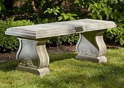 Image result for Cement Benches Outdoor
