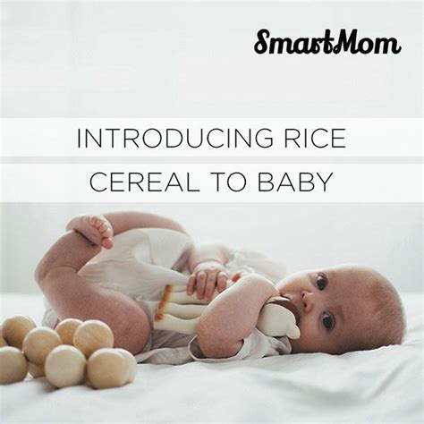 Introducing Rice Cereal to Baby   Feeding baby cereal, Rice cereal  